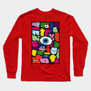 Witnessing a Miracle - Abstract Art Long Sleeve T-Shirt